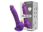 Фалоімітатор SilexD Johnny (MODEL 1 size 7in), двошаровий, силікон+Silexpan, діаметр 3,8 см