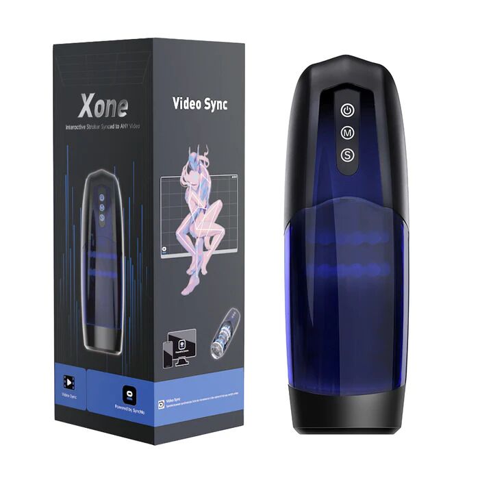 Magic Motion (Китай) Інтерактивний смарт мастурбатор Magic Motion Xone, імітація фрикцій, 10 режимів, кнопка турбо