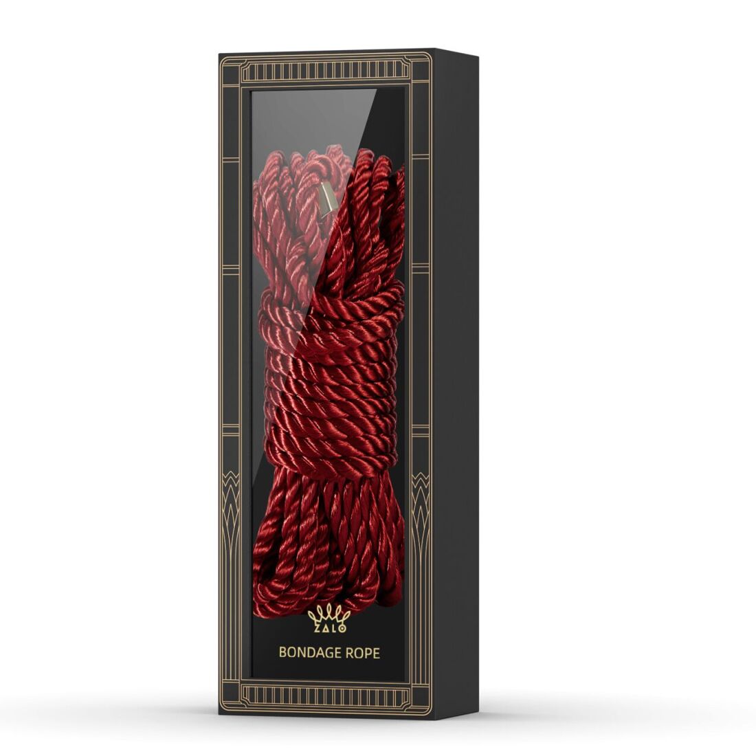 Zalo (США) Розкішна мотузка для Шибарі Zalo Bondage Rope Red