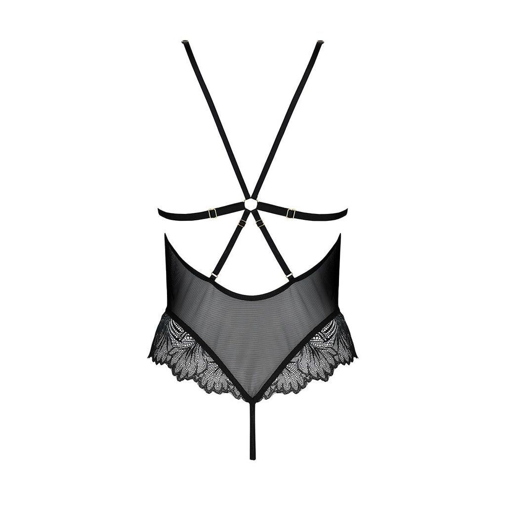 Passion (Польща) Боді Passion DELIENA BODY XXL/XXXL, black