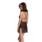 Сорочка Passion DELIENA CHEMISE, стрінги із заниженою талією