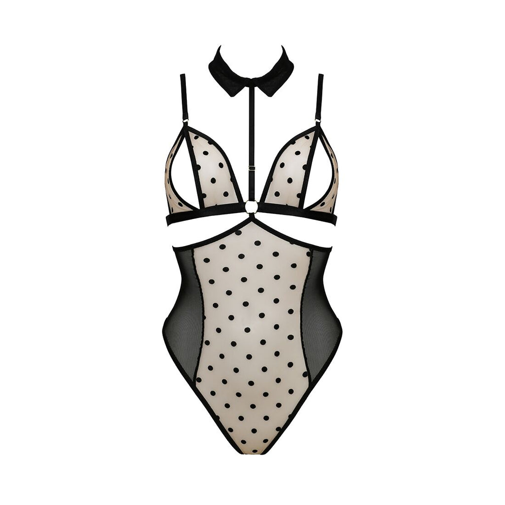 Passion (Польща) Боді Passion DOMINICA BODY L/XL, beige