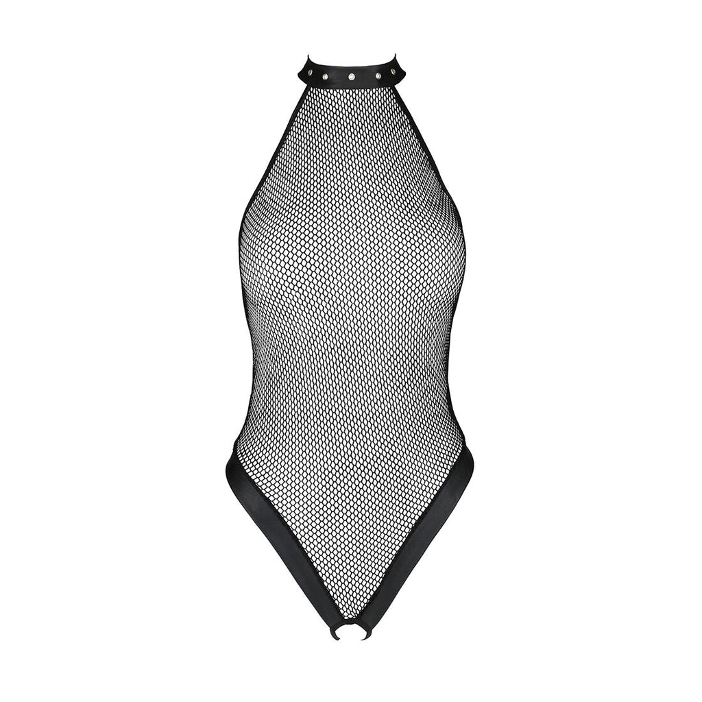Passion (Польща) Боді-халтер з відкритим доступом Passion MOONLIGHT BODY S/M black