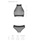 Білизна з відкритим доступом Passion MOONLIGHT SET, топ, стрінги