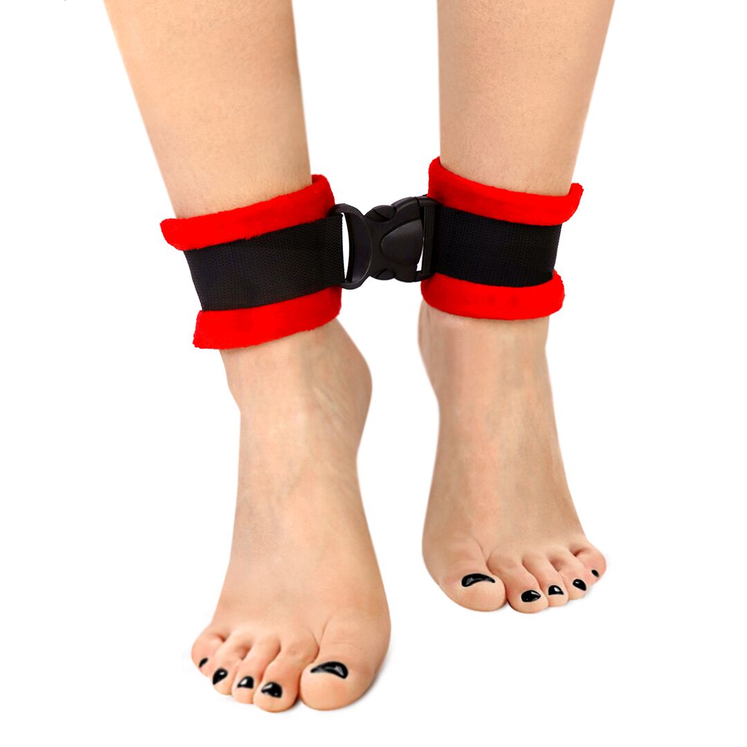Art of Sex (Україна) Поножі Art of Sex Ankle Cuffs - Soft Touch Червоні