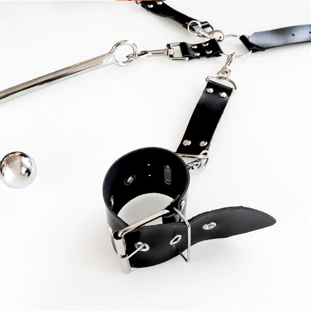 Art of Sex (Україна) Бондажний набір з металевим анальним гаком Art of Sex Beatrice Bondage set with anal hook № 2