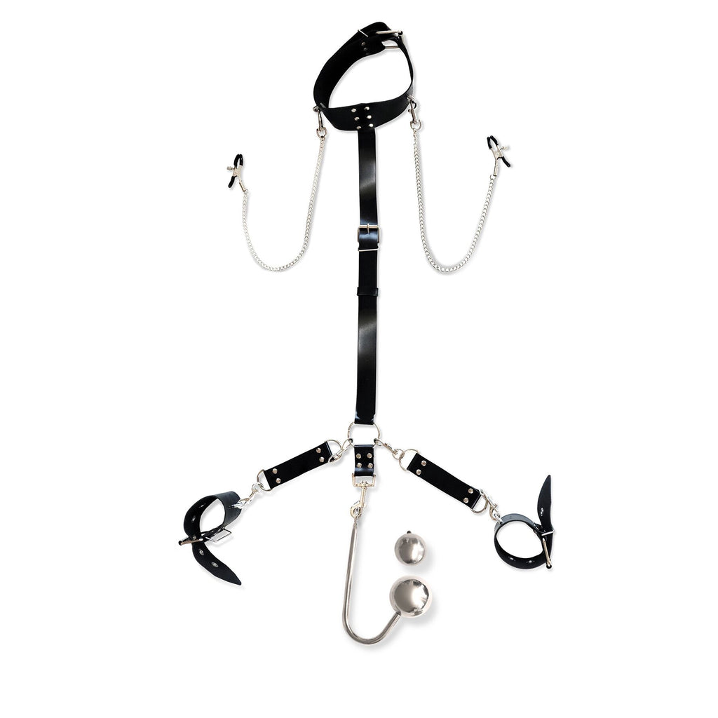 Art of Sex (Україна) Бондажний набір з металевим анальним гаком Art of Sex Beatrice Bondage set with anal hook № 4