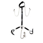 Бондажний набір з металевим анальним гаком Art of Sex Beatrice Bondage set with anal hook № 4