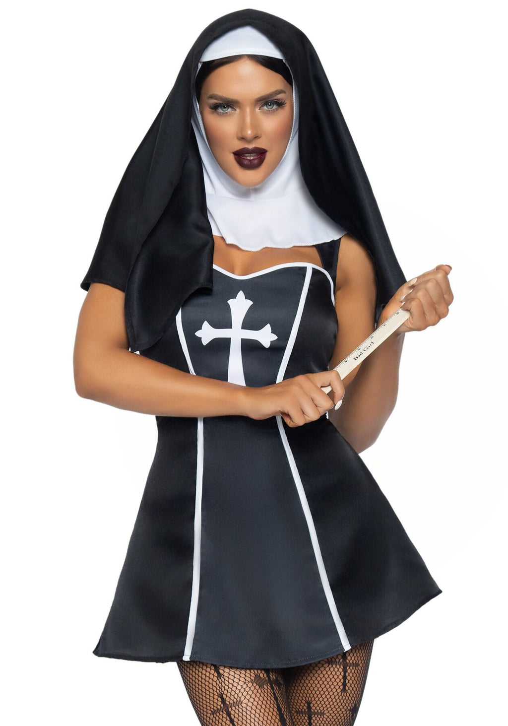 Leg Avenue (США) Костюм черниці Leg Avenue Naughty Nun S, сукня, головний убір