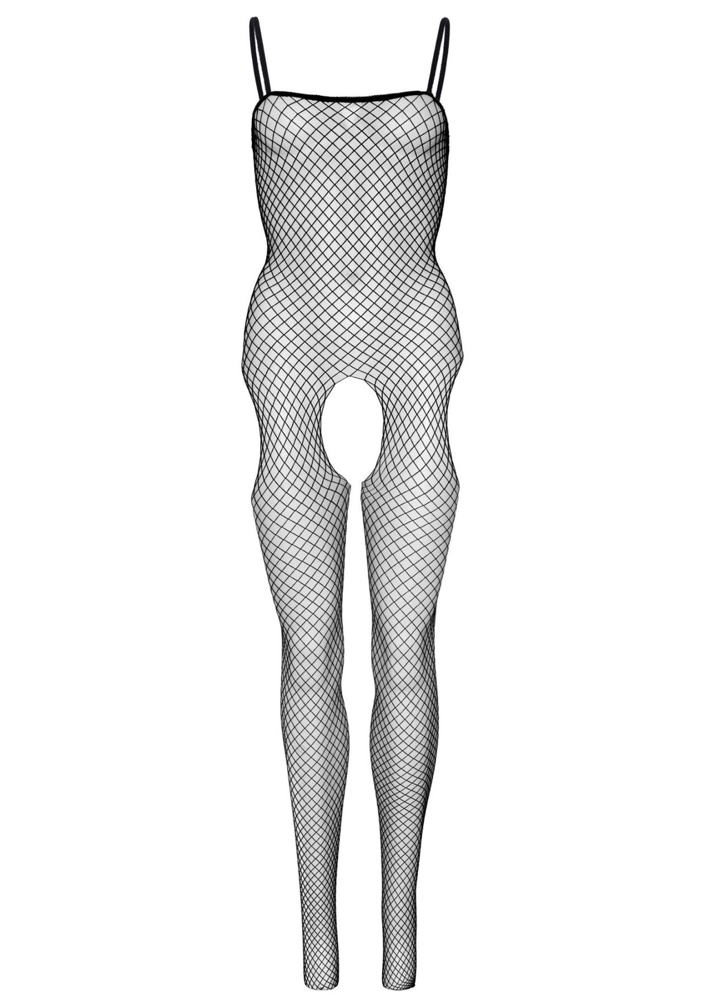 Leg Avenue (США) Бодістокінг Leg Avenue Suspender Bodystocking One size Black, велика сітка, доступ