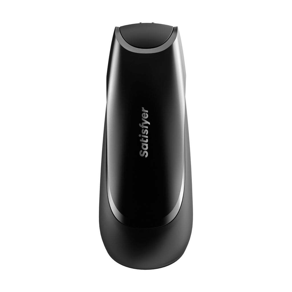 Satisfyer (Німеччина) Смарт-мастурбатор з вібрацією Satisfyer Men Vibration+, 2 мотори, 14 режимів, водонепроникний