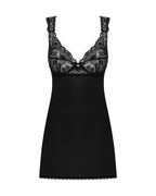 Сорочка бебі-дол з мереживом на грудях Obsessive Donna Dream babydoll M/L Black,