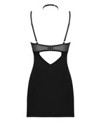Сорочка Obsessive Selinne chemise & thong, стрінги, подвійні бретелі