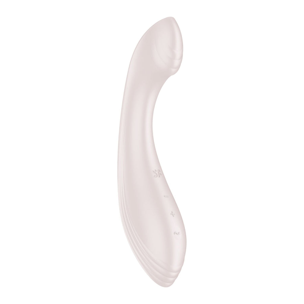 Вібратор для точки G Satisfyer G-Force Beige, 10 режимів + 5 рівнів інтенсивност