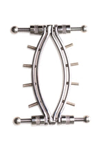 Master Series (США) Затискач для вагіни Master Series: Spread 'Em Poker Vagina Clamp with Adjustable Pressure Screws, ши