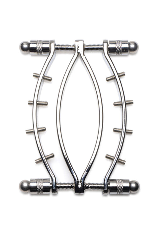 Master Series (США) Затискач для вагіни Master Series: Spread 'Em Poker Vagina Clamp with Adjustable Pressure Screws, ши