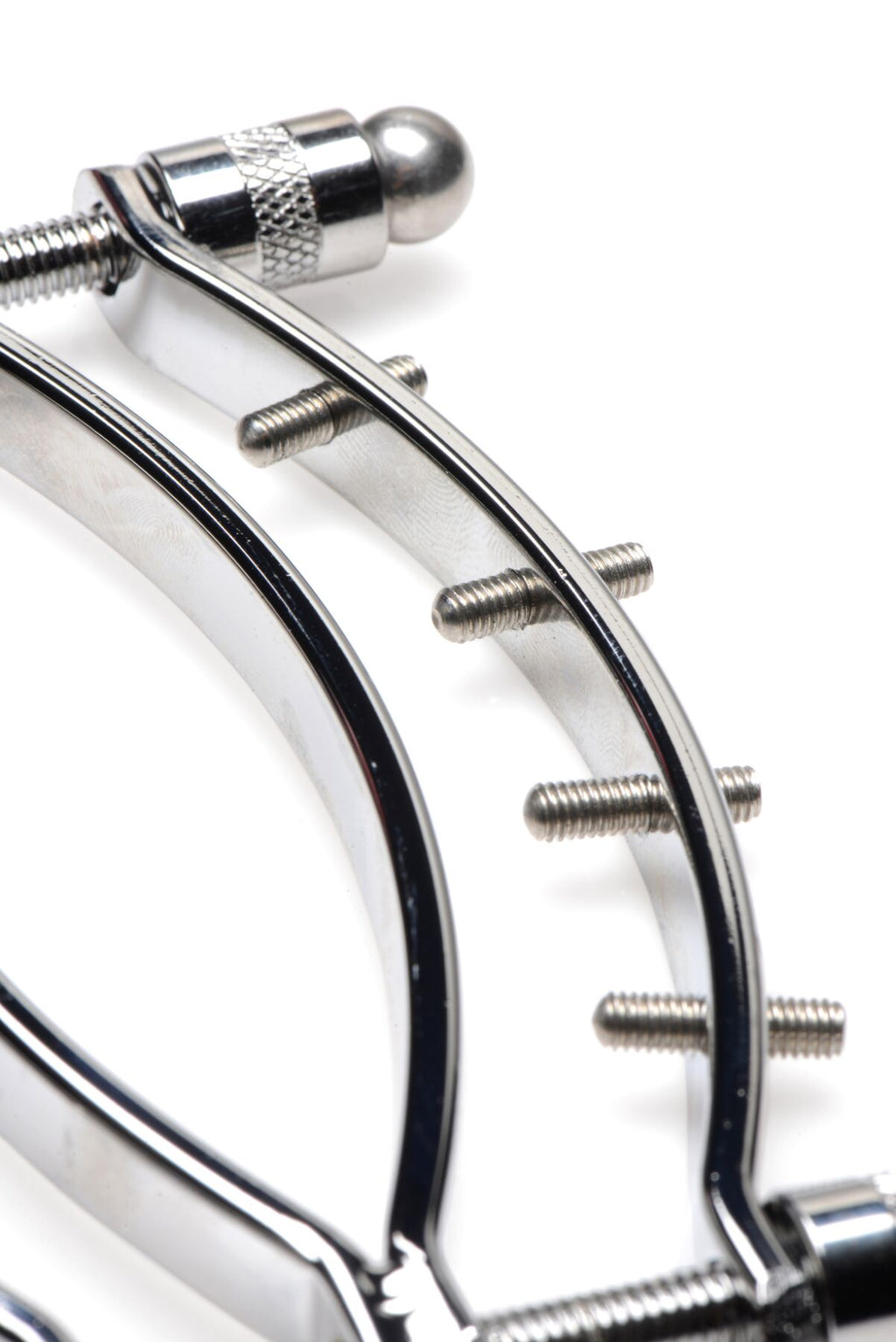 Master Series (США) Затискач для вагіни Master Series: Spread 'Em Poker Vagina Clamp with Adjustable Pressure Screws, ши