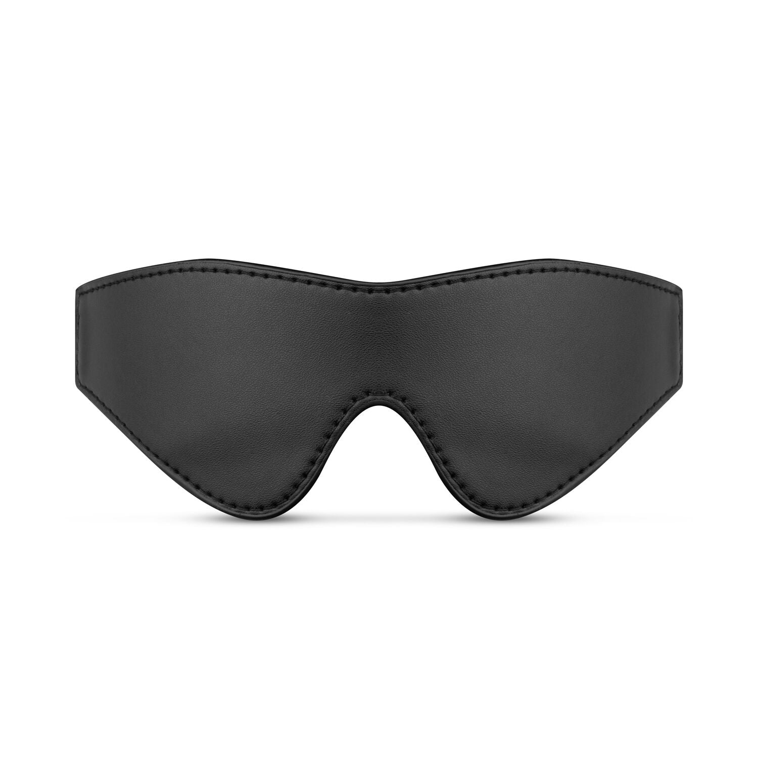 Маска Bedroom Fantasies: Faux Leather Blindfold, чорна