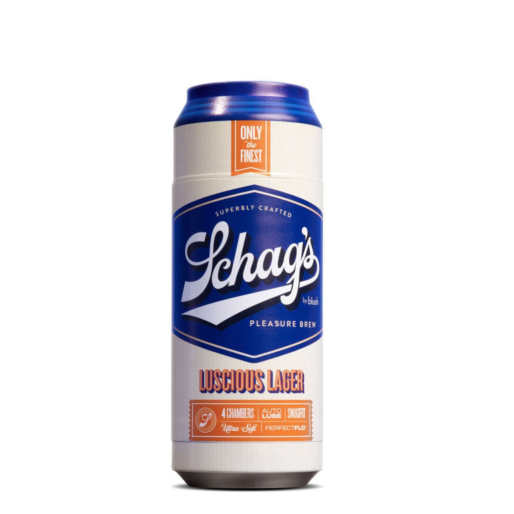 Blush (США) Мастурбатор – банка пива Blush Schag's Luscious Lager Masturbator Frosted, самозмащуваний, вакуум