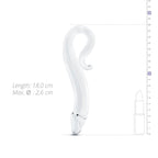 Скляний дилдо Gildo Glass Dildo No. 21, реалістична головка
