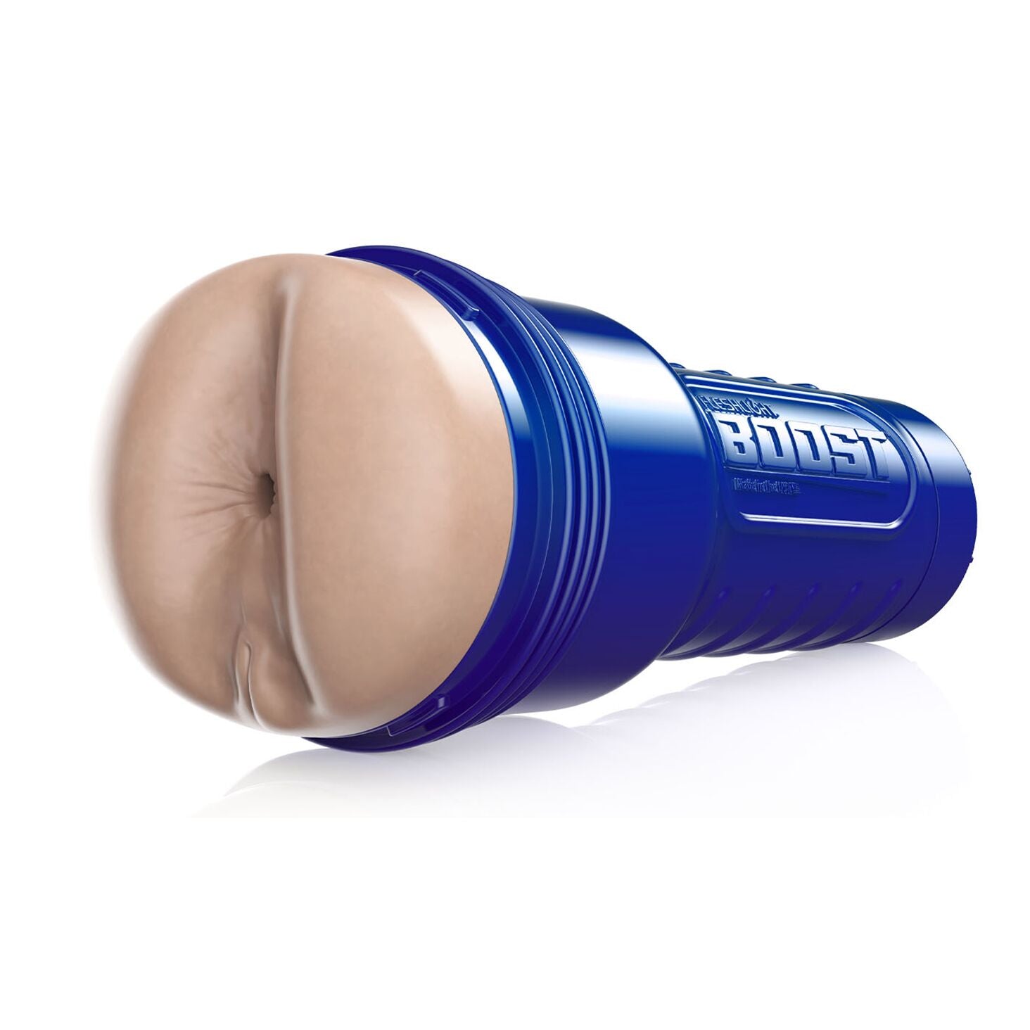 Fleshlight (США) Мастурбатор-попка Fleshlight Boost Blast Female Light Medium Flesh, плаваючі кільця Turbo Tech