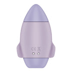 Вакуумний стимулятор з вібрацією Satisfyer Mission Control Violet, 2 незалежні мотори