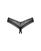 Трусики Obsessive Medilla crotchless thong XL/2XL