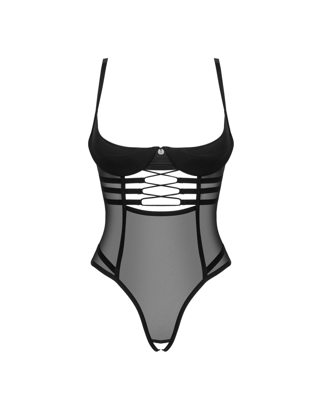 Obsessive (Польща) Боді Obsessive Roxelia crotchless teddy XL/2XL
