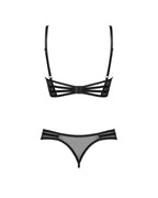 Комплект Obsessive Roxelia 2-pcs crotchless set XS/S