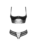 Комплект Obsessive Roxelia 2-pcs crotchless set
