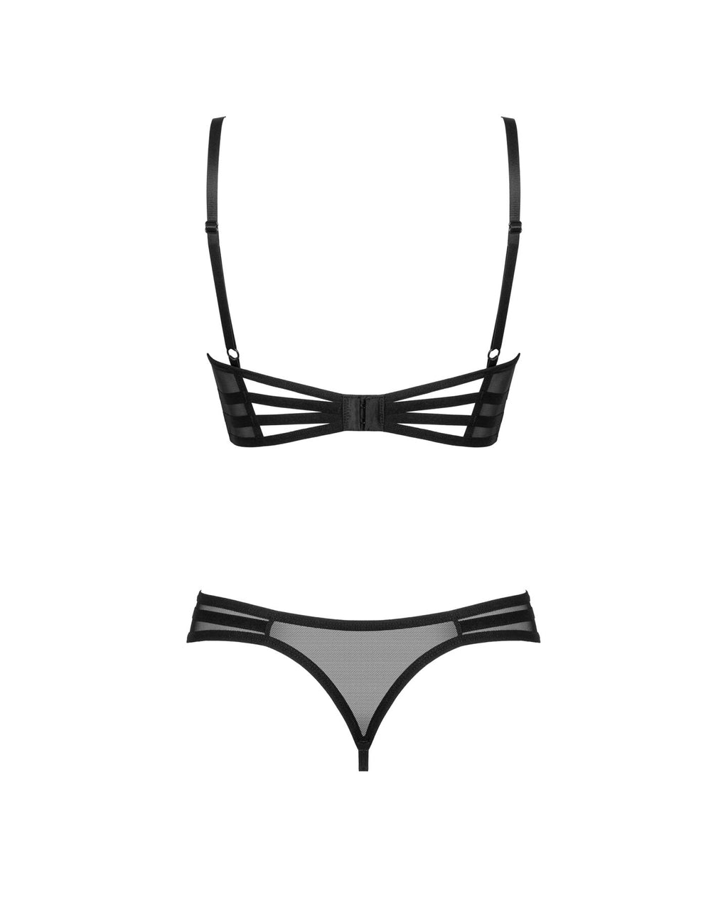 Obsessive (Польща) Комплект Obsessive Roxelia 2-pcs crotchless set XL/2XL