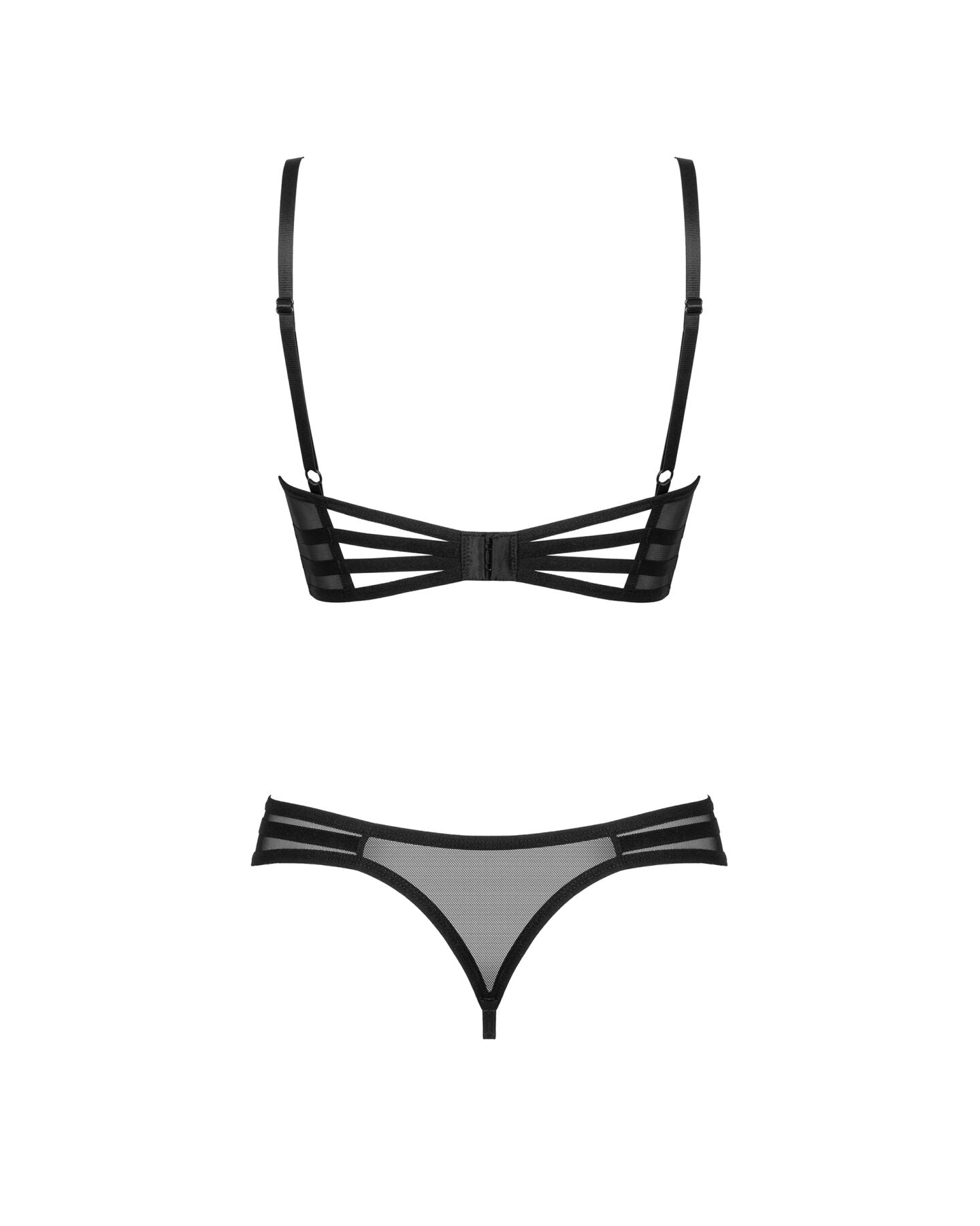 Obsessive (Польща) Комплект Obsessive Roxelia 2-pcs crotchless set XL/2XL