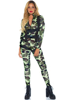 Еротичний костюм десантниці Leg Avenue Pretty Paratrooper, комбінезон, портупея
