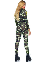 Еротичний костюм десантниці Leg Avenue Pretty Paratrooper, комбінезон, портупея