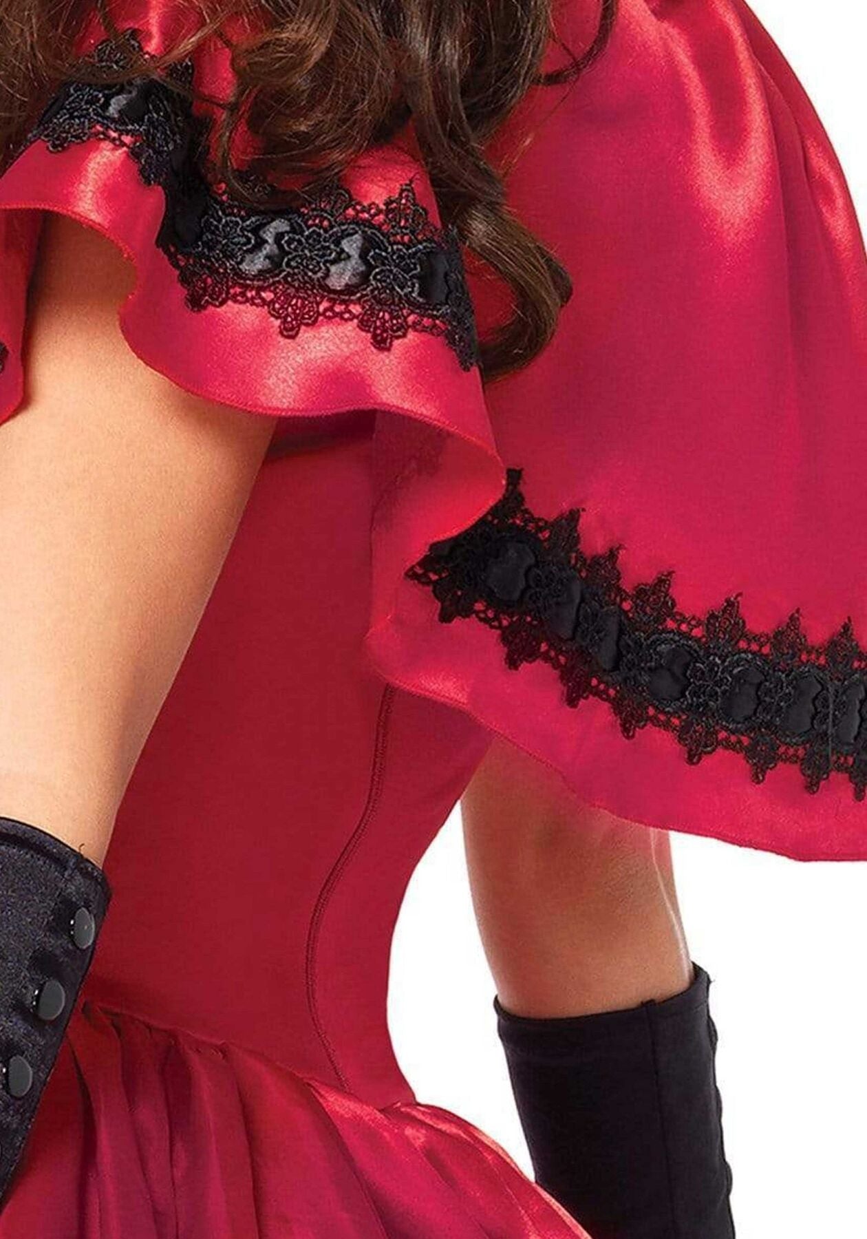 Leg Avenue (США) Еротичний костюм Червоної шапочки Leg Avenue Gothic Red Riding Hood S, сукня, накидка