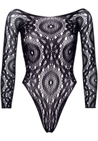 Еротичне боді-бодістокінг Leg Avenue Snap crotch thong back teddy