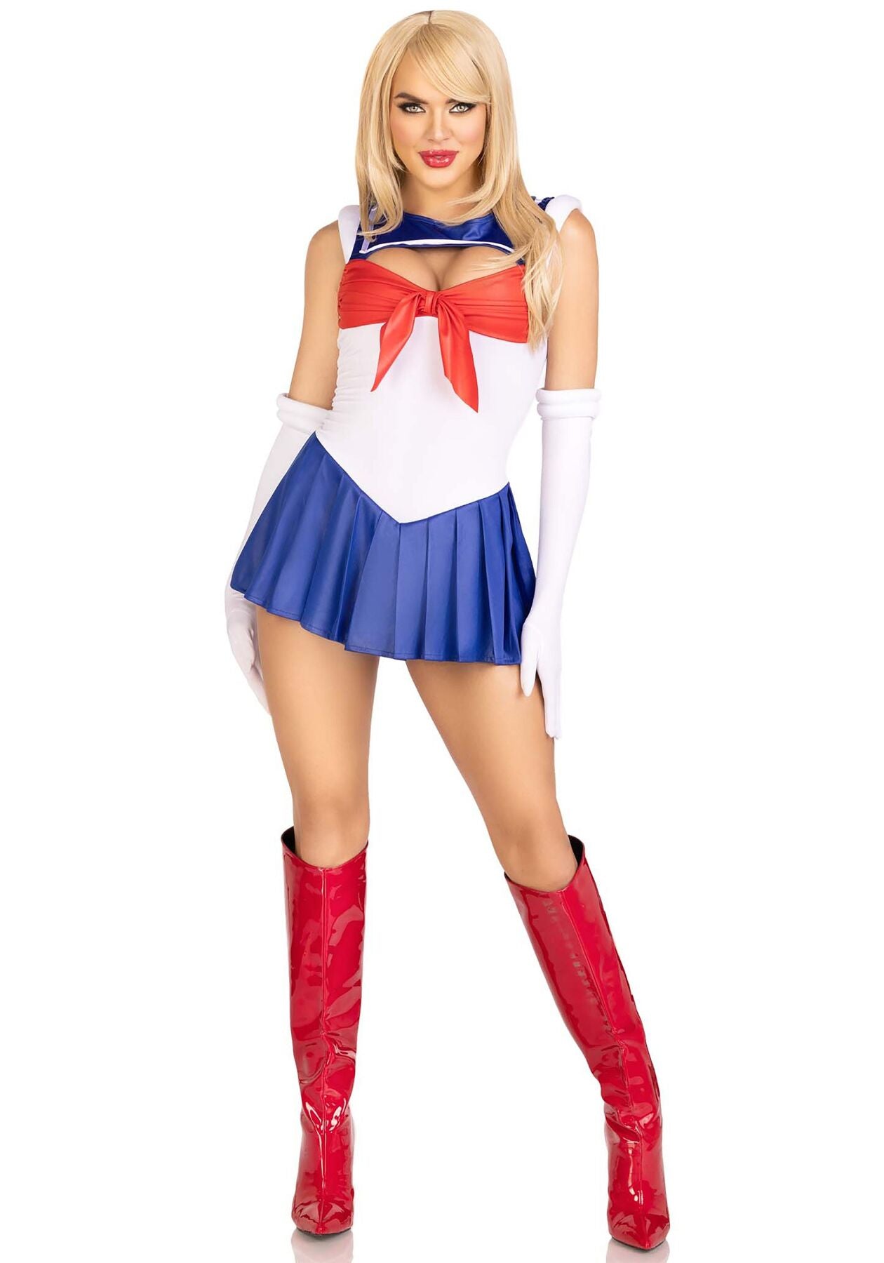 Leg Avenue (США) Еротичний костюм Сейлор Мун Leg Avenue Sexy Sailor M, сукня, рукавички, бант