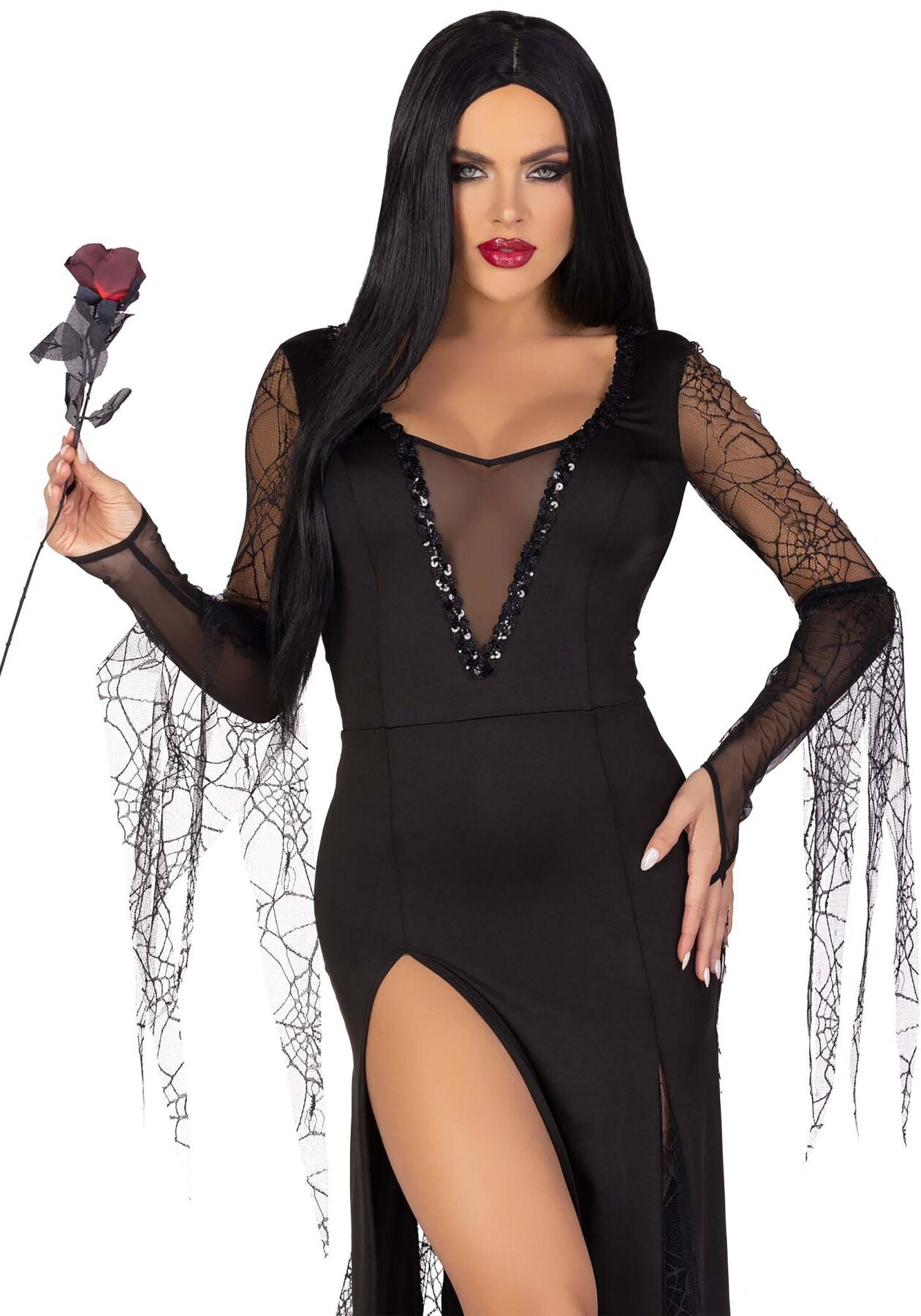 Leg Avenue (США) Костюм Мортіші Аддамс Leg Avenue Sexy Spooky Morticia S