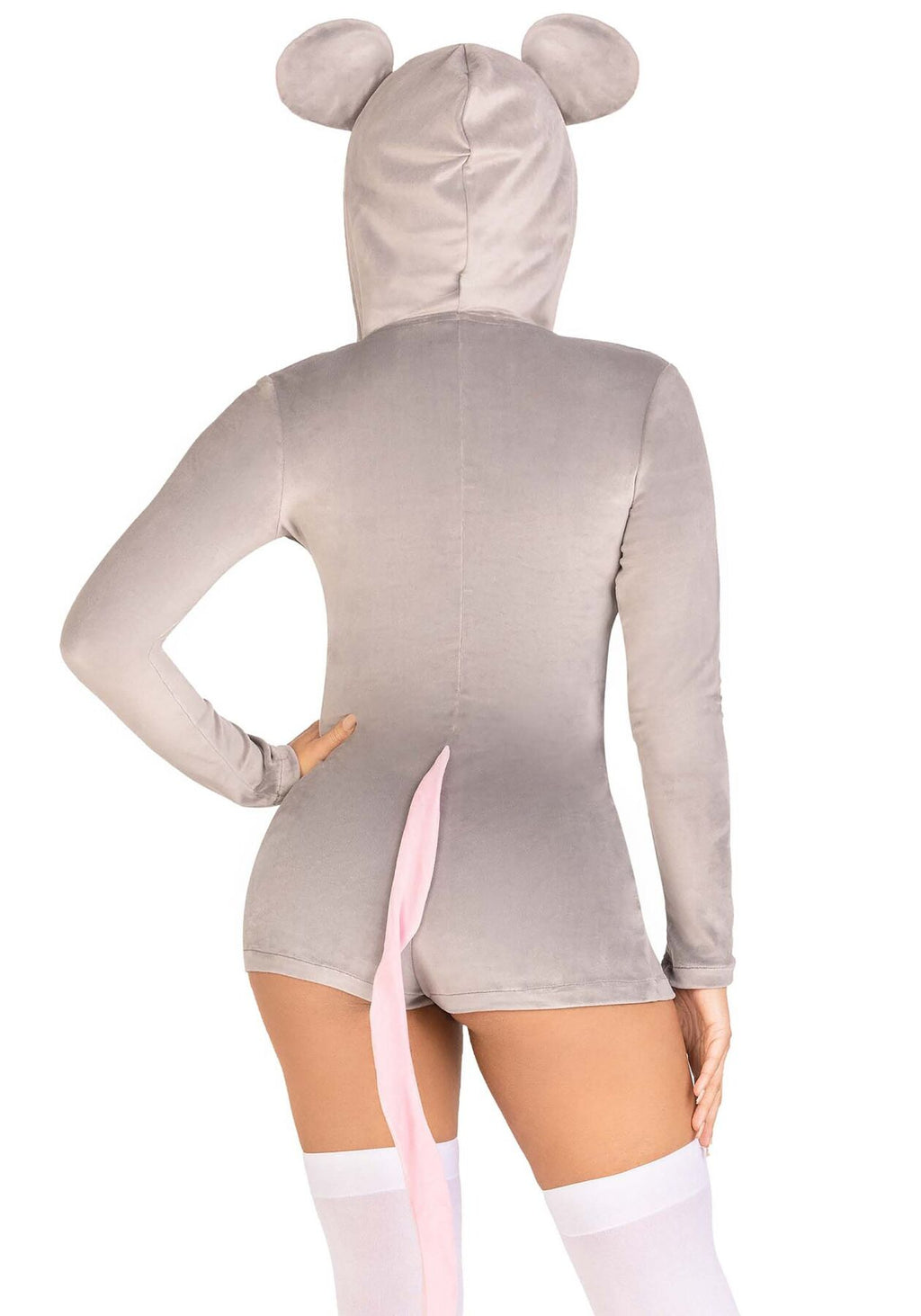 Leg Avenue (США) Комбінезон-костюм миші Leg Avenue Comfy Mouse XS, з капюшоном