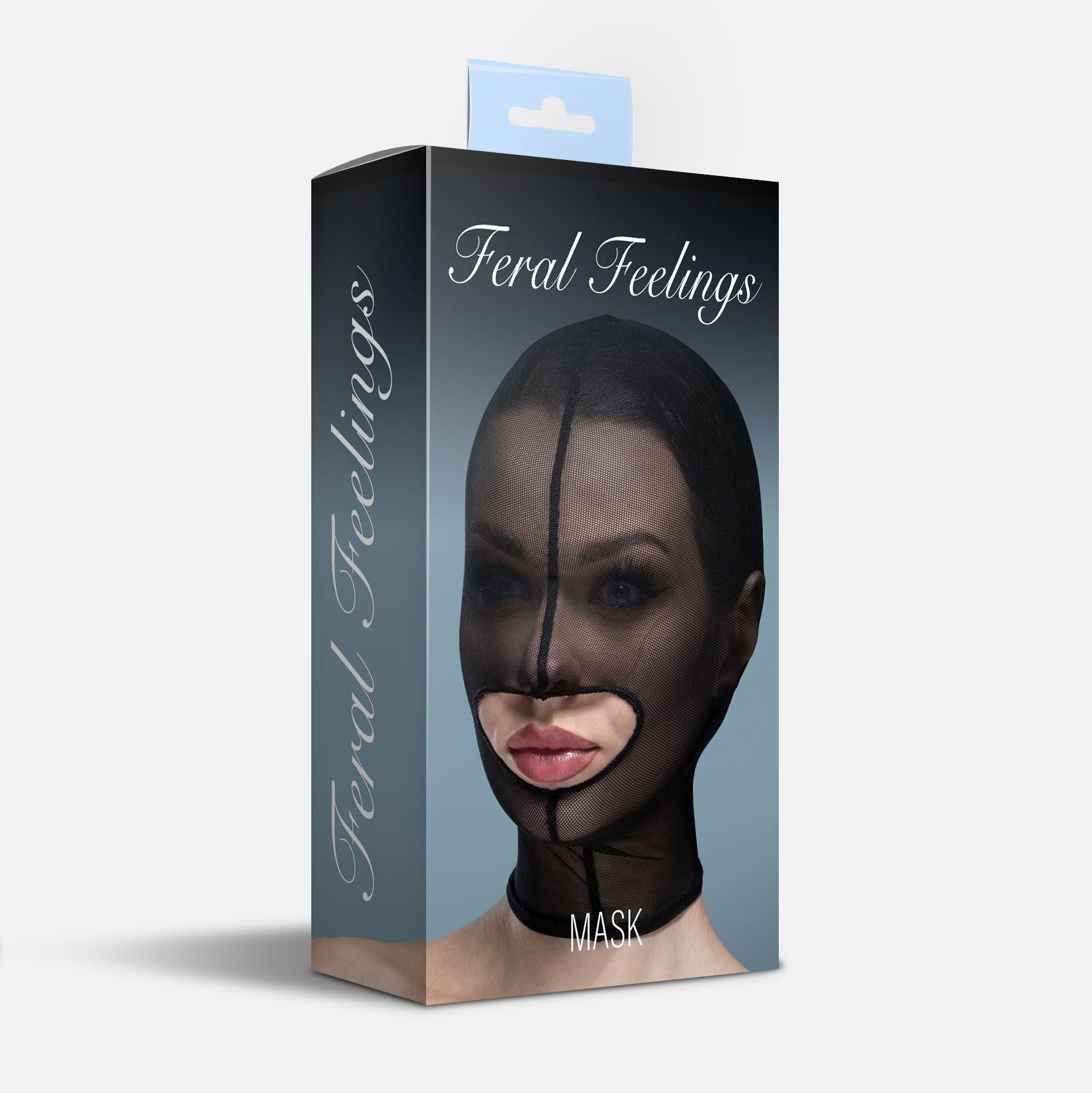 Feral Feelings (Україна) Маска сітка із відкритим ротом Feral Feelings - Hood Mask Black