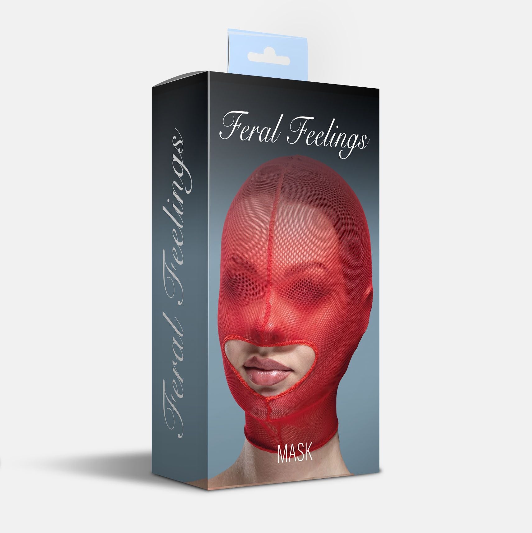 Feral Feelings (Україна) Маска сітка із відкритим ротом Feral Feelings - Hood Mask Red