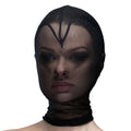 Feral Feelings (Україна) Маска серце сітка із повністю закритим обличчям Feral Feelings - Hearts Mask Black/Black