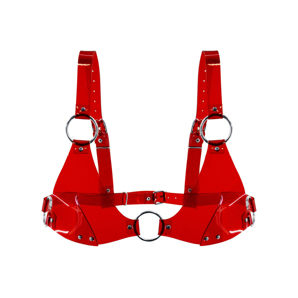 Feral Feelings (Україна) Ліф класичний Feral Feelings - Bikini Top Red Trasparent