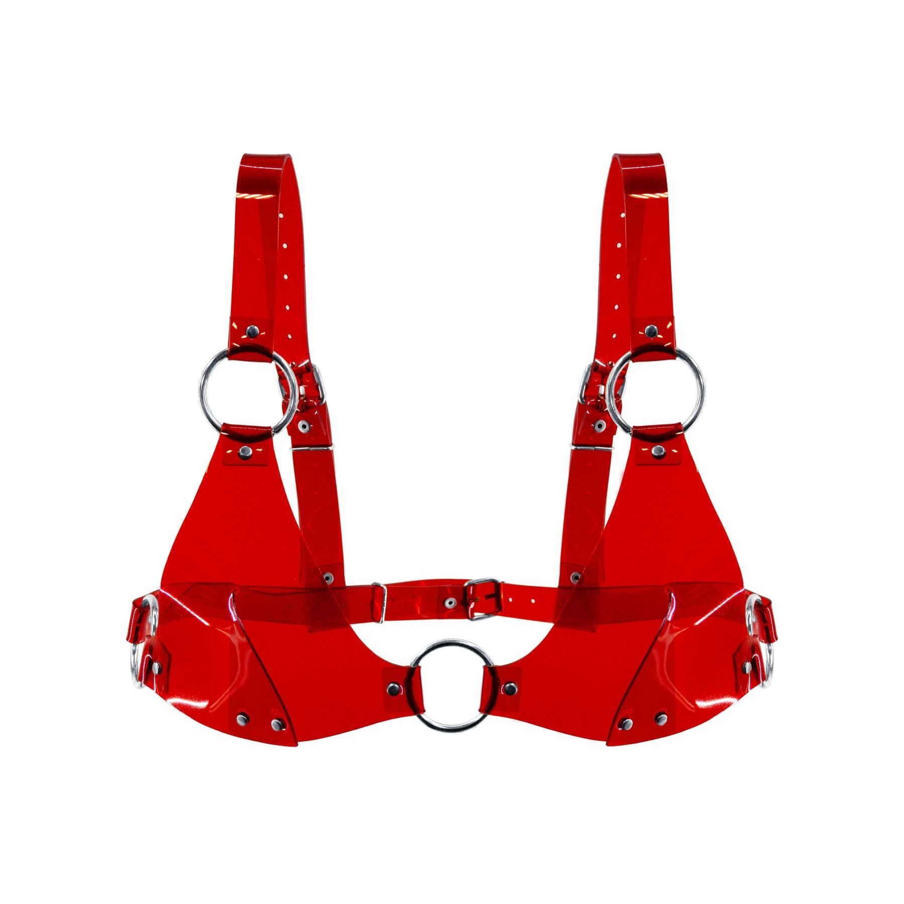 Feral Feelings (Україна) Ліф класичний Feral Feelings - Bikini Top Red Trasparent