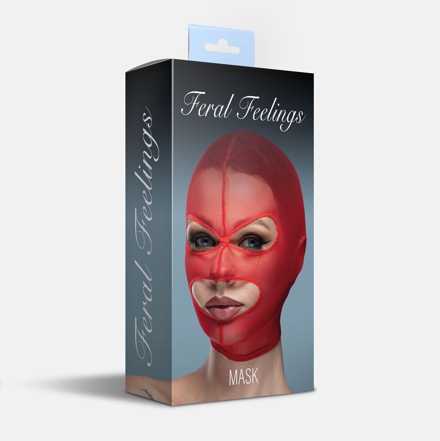 Feral Feelings (Україна) Маска сітка з відкритим ротом та очима Feral Feelings - Mask Red