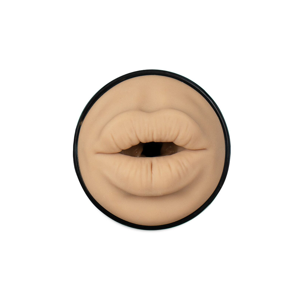 Kiiroo (Нідерланди) Мастурбатор-ротик Kiiroo FeelVictoria Mouth зі всмоктувальною інтерактивною насадкою PowerBlow Combo Set