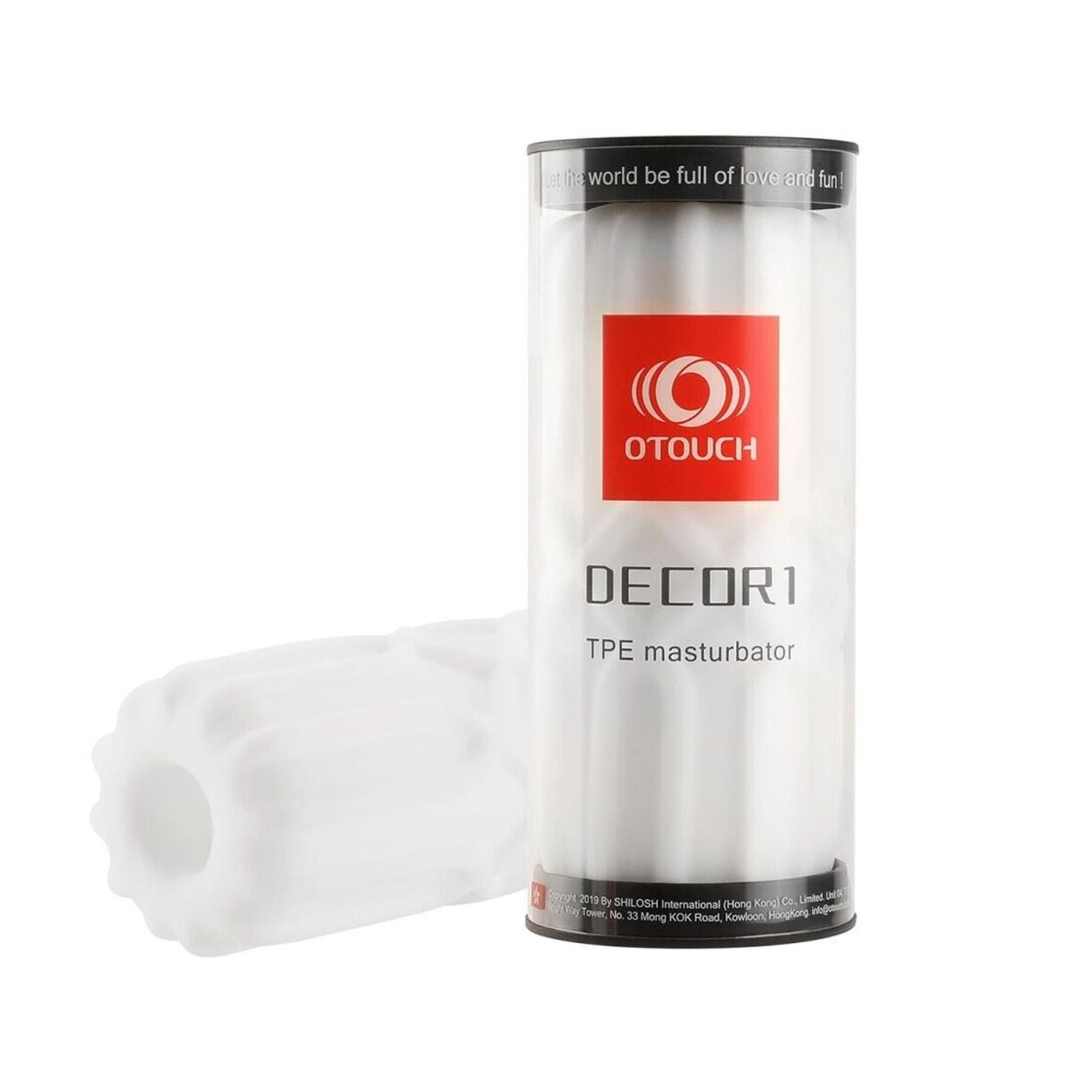 Мастурбатор Otouch DECOR 1-C, ефект всмоктування, спіральні хвилі