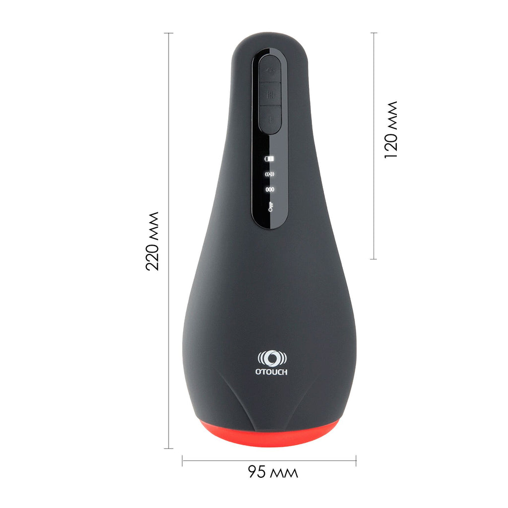 Otouch (Китай) Мастурбатор Otouch AIRTURN 1, 7 режимів вібрації, 2 рівні підігріву, лічильник фрикцій