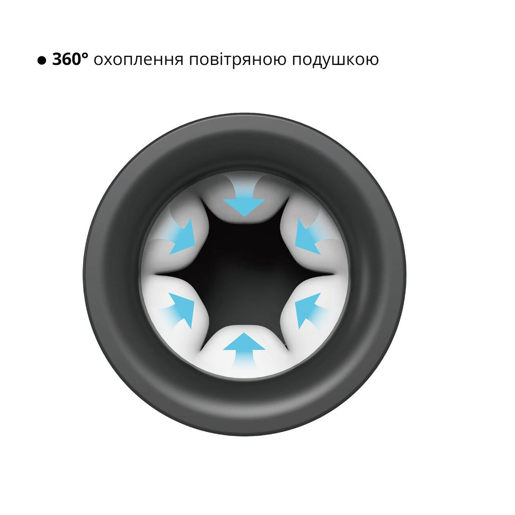 Otouch (Китай) Мастурбатор Otouch INSCUP 3, рух вперед-назад плюс стискання стінок, сенсорне керування
