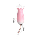 Ультразвуковий вібратор для клітора Otouch Bloom Ultrasonic Clitoris, 2 дод. насадки